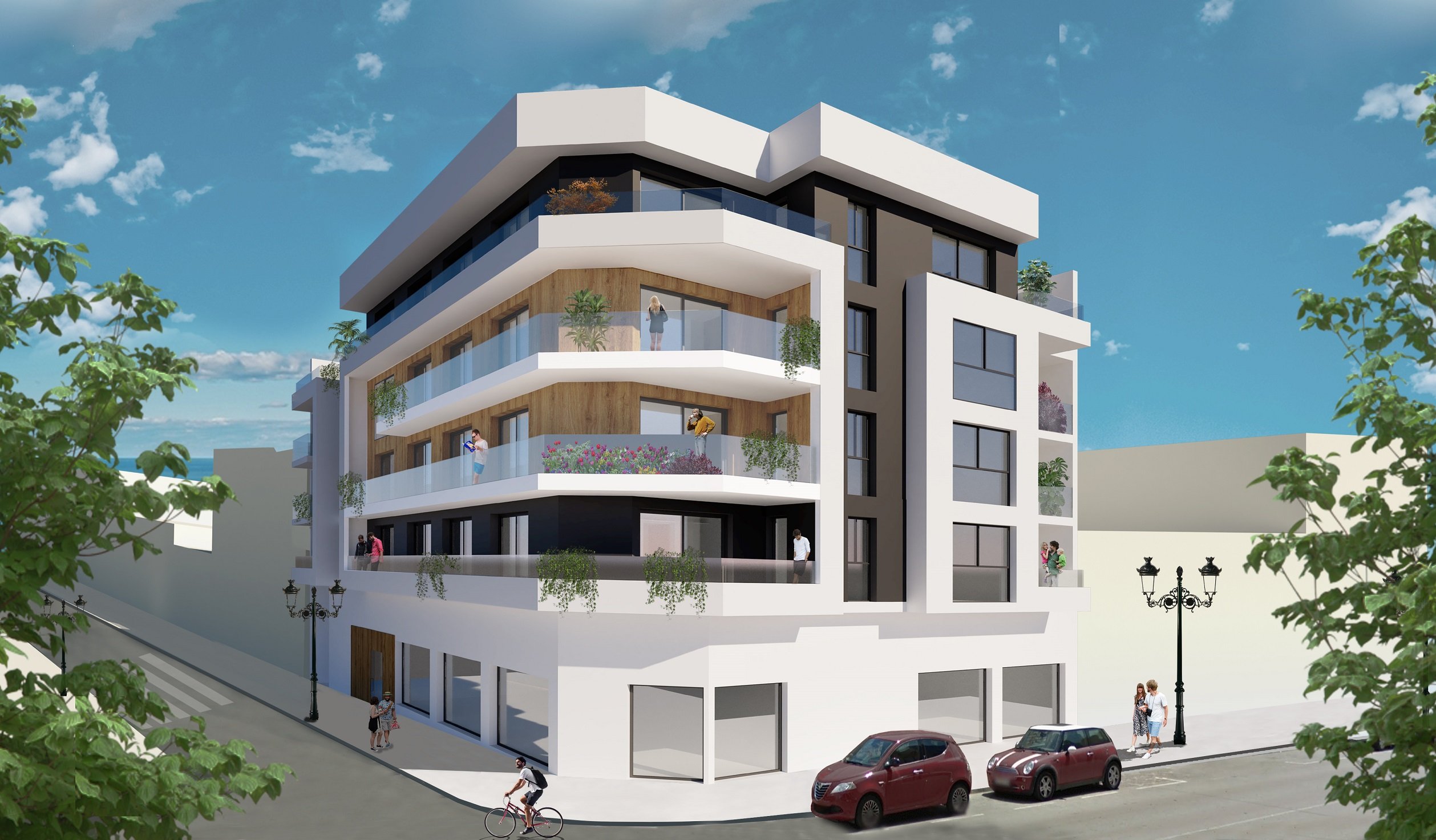 Nieuwbouw 3-slaapkamer appartement – Guardamar, Spanje